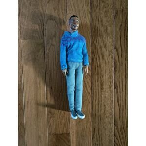 2011 Barbie Fashionistas Ken Blue Sweater Gray Pants W3162